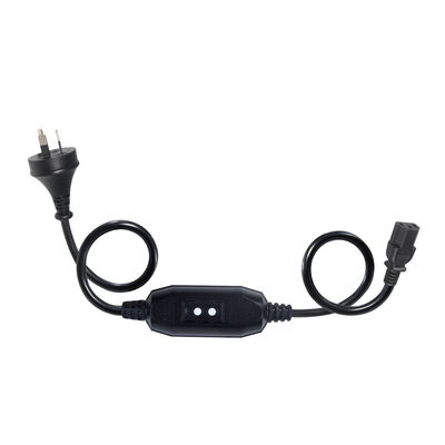 AU 3P から C13 電源コード RCD 安全プラグ