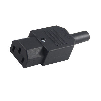 プレミアムヘビーデューティ 18AWG 3 Prong IEC 60320 C13 パワーコード コンピュータサーバーモニター, 250V 10A 3M CE RoHS 認証の柔軟なPVC