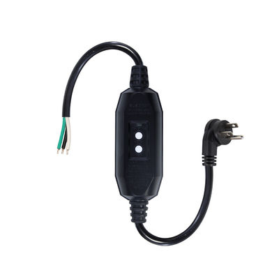 工業用重用 18AWG NEMA 5-15P 電源コード RCD 保護と機械/家電用用の無線先端
