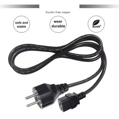 1.2M 重用 EU〜C19 電源コード サーバー/データセンター用 産業用 10A 250V CE RoHS 認証