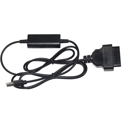 USBからOBD電圧ブースターケーブル 5Vから12V 短回路保護の車両充電システムのためのステップアップ変換器 (入力5V出力12V)