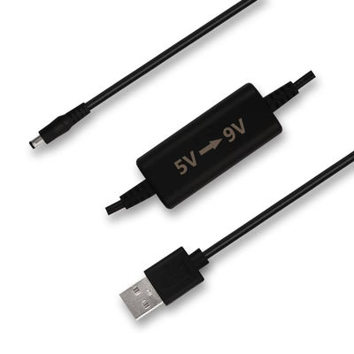 超負荷保護付きUSBからDC5V12Vステップアップ電圧変換ケーブル - 太陽光パネル/ポータブルデバイス用, 36W防水電源アダプター