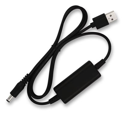 超負荷保護付きUSBからDC5V12Vステップアップ電圧変換ケーブル - 太陽光パネル/ポータブルデバイス用, 36W防水電源アダプター