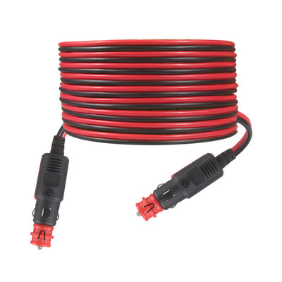 ダブル 男性 12V/24V 煙草点灯器 延長ケーブル 重用