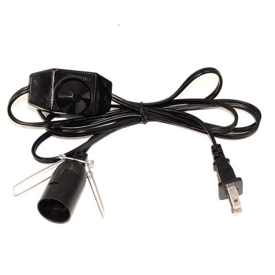 NEMA 1-15P - E14 調光対応ソケットアダプターケーブル 18AWG SPT-2