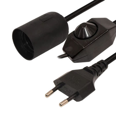 ヒマラヤ岩塩ランプ用調光可能 EUプラグ E27電球ホルダーケーブル