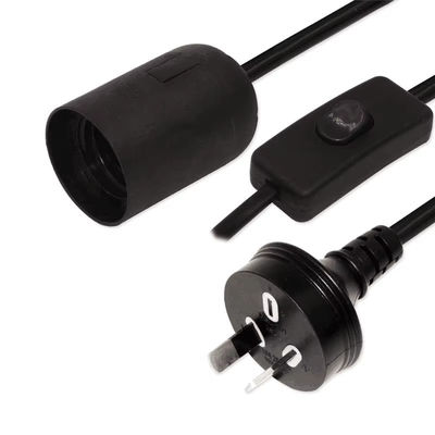 AU E27 ランプソケットコンバータにプラグ 303 スイッチ電球アダプター 250V 10A 天井扇風機/灯具用