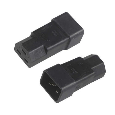 Power Input CE Certified Power Adapter Plug for Industrial Equipment/Medical Devices with 100-240V AC IEC C13 to C20 Connector