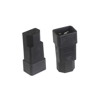 Power Input CE Certified Power Adapter Plug for Industrial Equipment/Medical Devices with 100-240V AC IEC C13 to C20 Connector