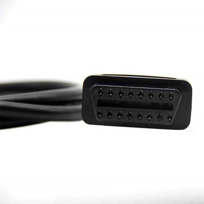 ユニバーサル 自動車 シガラ ライター OBD2 ケーブル 12V-24V 16フィート