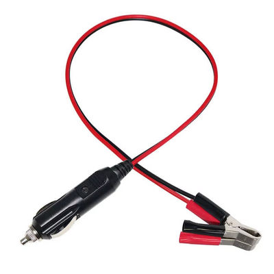 12V/24Vの点火器からバッテリークリップアダプターケーブル15A