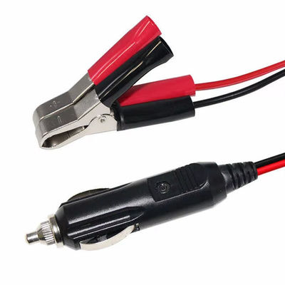 12V/24Vの点火器からバッテリークリップアダプターケーブル15A