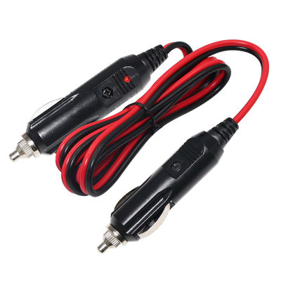 12V-24V デュアルオスカーチャージャーケーブル、過負荷保護付き