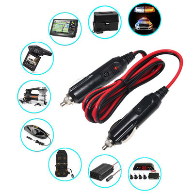 12V-24V デュアルオスカーチャージャーケーブル、過負荷保護付き