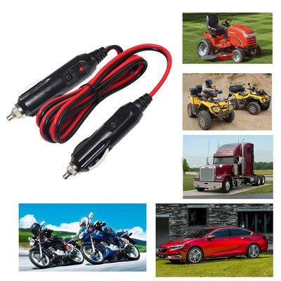 12V-24V デュアルオスカーチャージャーケーブル、過負荷保護付き
