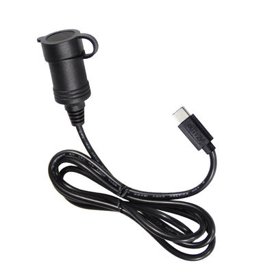 12V 24V 双入力USB-C 自動車充電器 アダプター変換器 QC3.0 急速充電と安全性保護