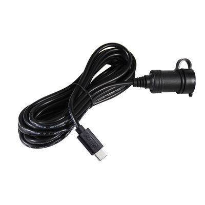 12V 24V 双入力USB-C 自動車充電器 アダプター変換器 QC3.0 急速充電と安全性保護