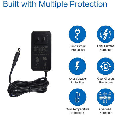 ユニバーサル入力 AC 220V から DC 1A 2A 電源アダプタ 12V 15V 18V 24V 電子機器のための調節可能電源