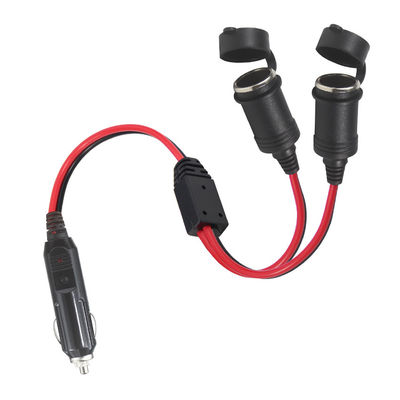 12V 24V ダブルソケット 自動車タバコライター スプリッター アダプタ SUV トラック バン 電力供給 充電器 電力拡張