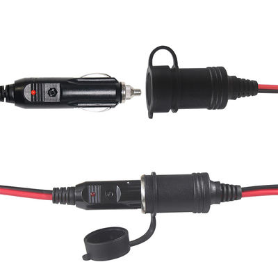 12V 24V ダブルソケット 自動車タバコライター スプリッター アダプタ SUV トラック バン 電力供給 充電器 電力拡張