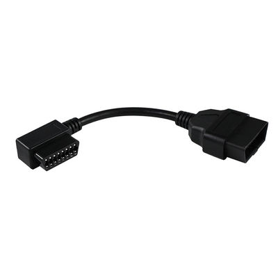 OBD-II 診断器用 16ピン 男性から女性への延長ケーブル