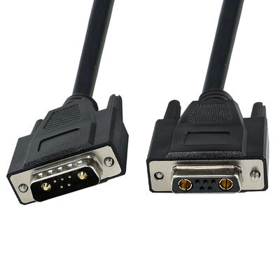 産業オートメーション機器通信インターフェース用電源および信号ピン付きD-Sub混合コンタクトコネクタ