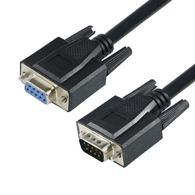DB9 PC モデムCNCデバイス通信ポートのための9ピンRS232コネクタ付き,男性から女性までのシリアル拡張ケーブル