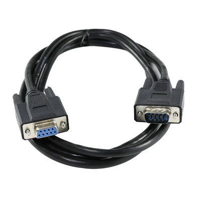 DB9 PC モデムCNCデバイス通信ポートのための9ピンRS232コネクタ付き,男性から女性までのシリアル拡張ケーブル