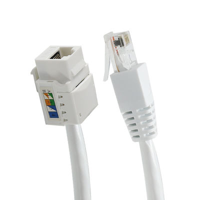 ツールフリー Cat6 RJ45 Keystone インライン カップラー エーサネットパッチパネルまたは壁プレート 8P8C LAN ネットワーク アダプター