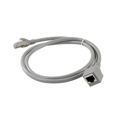 RJ45 イーサネット拡張ケーブル 男性から女性へ LANネットワークルータースイッチ Cat5e/Cat6のパネルマウント付き 4FT/5FT/6FT