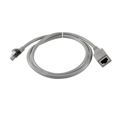 RJ45 イーサネット拡張ケーブル 男性から女性へ LANネットワークルータースイッチ Cat5e/Cat6のパネルマウント付き 4FT/5FT/6FT