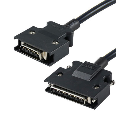 DB - 25 男性からDB - 50 男性ケーブル 1.2フィート 産業機器/テストシステム (25 - 50ピン変換) 保護