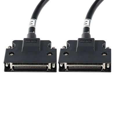 DB - 25 男性からDB - 50 男性ケーブル 1.2フィート 産業機器/テストシステム (25 - 50ピン変換) 保護
