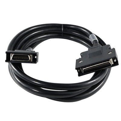 DB - 25 男性からDB - 50 男性ケーブル 1.2フィート 産業機器/テストシステム (25 - 50ピン変換) 保護