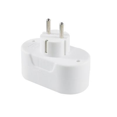 EUプラグ電源アダプタ 家庭用旅行用ソケットコンバーター 欧州標準交流出口 250V 10Aa