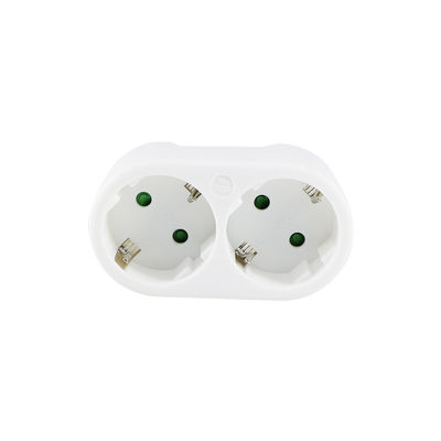 EUプラグ電源アダプタ 家庭用旅行用ソケットコンバーター 欧州標準交流出口 250V 10Aa