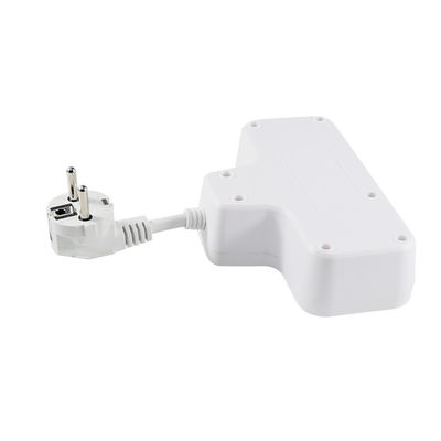 2 USBポート、2 ACコンセント、Type-C充電ポート付き多機能EU電源ソケットエクステンダー 250V壁掛けアダプター