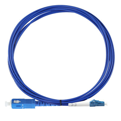 SC から LC 光ファイバーパッチケーブル デュプレックス データセンター FTTx