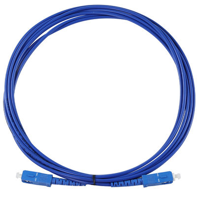 SCからSC光ファイバーパッチケーブル FTTHデータセンターのためのシングルモードマルチモード