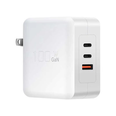100W GaN USB-C PD 急速充電器（USプラグ付き）