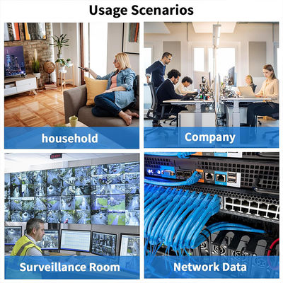 CAT6 フラット FTP シールド付きイーサネットケーブル RJ45 パッチコード