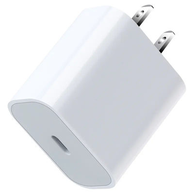 2ピンUSB-Cウォールチャージャー – Type-C出力、30W急速充電対応のコンパクトACアダプター、スマートフォン、タブレット、カメラ用