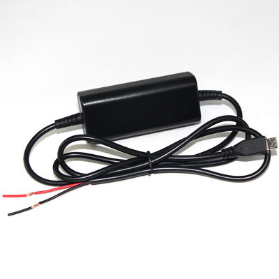 マイクロUSB - ベアワイヤー昇圧電源ケーブル - ルーター、LED、DIYプロジェクト用5V - 9V/12Vブーストコンバーターワイヤー