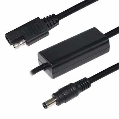 SAE から DC 5.5x2.1mm ステップアップ電源ケーブル -5V から 12V 変換アダプタ 太陽光パネル,バッテリーパック,LED,ルーター用