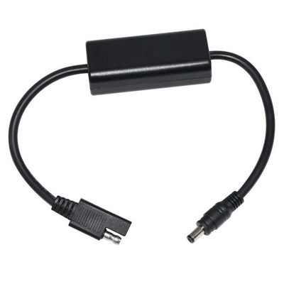 SAE から DC 5.5x2.1mm ステップアップ電源ケーブル -5V から 12V 変換アダプタ 太陽光パネル,バッテリーパック,LED,ルーター用