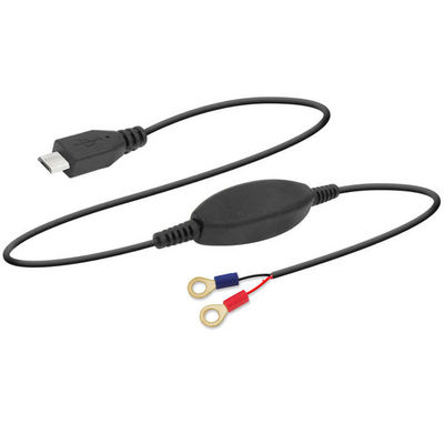マイクロUSB降圧ケーブル 5V → 3.3V/3.7V インラインヒューズ付き