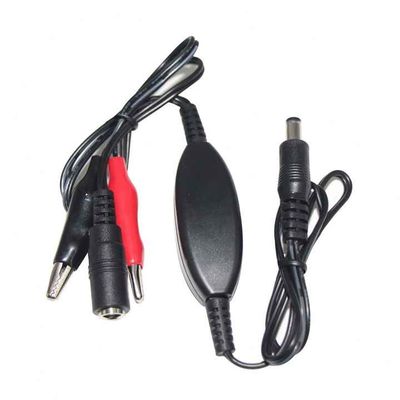 12V アリガター クリップからDC 5.5x2.1mm 電源ケーブル