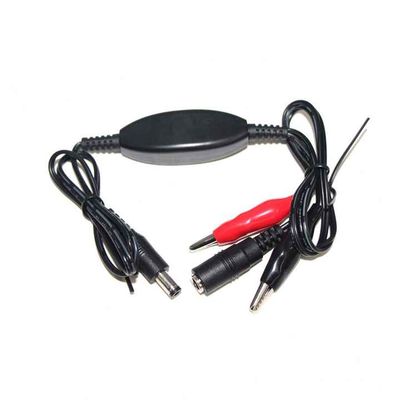 12V アリガター クリップからDC 5.5x2.1mm 電源ケーブル