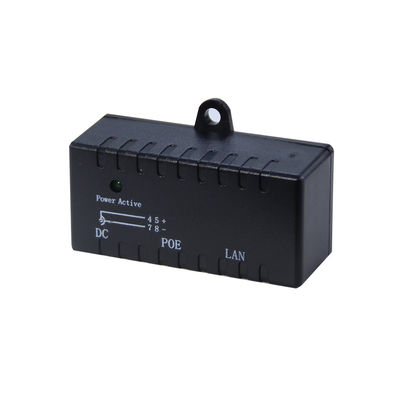 アクティブPoEインジェクター-48V パワーオーバーイーサネット アダプター IEEE 802.3af/at IPカメラ,ワイヤレスAP,VoIP電話に対応