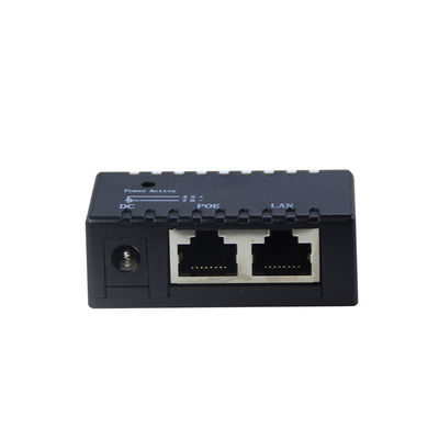 アクティブPoEインジェクター-48V パワーオーバーイーサネット アダプター IEEE 802.3af/at IPカメラ,ワイヤレスAP,VoIP電話に対応
